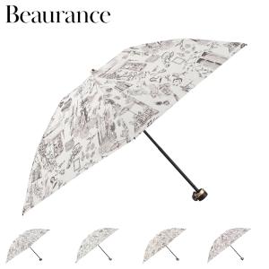 Beaurance ビューランス 日傘 折りたたみ傘 晴雨兼用 プリント夢が棲む場所 50cm 軽量 遮光 遮熱 UVカット 東レ サマーシールド 1BH 27751