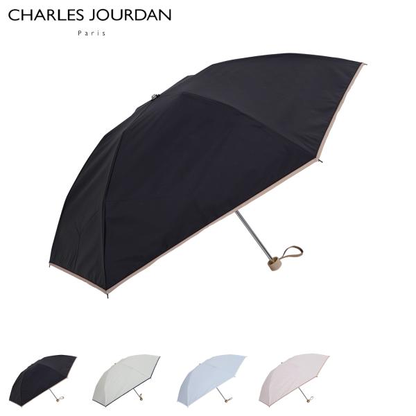 シャルルジョルダン CHARLES JOURDAN 日傘 折りたたみ 晴雨兼用 軽量 雨傘 メンズ ...