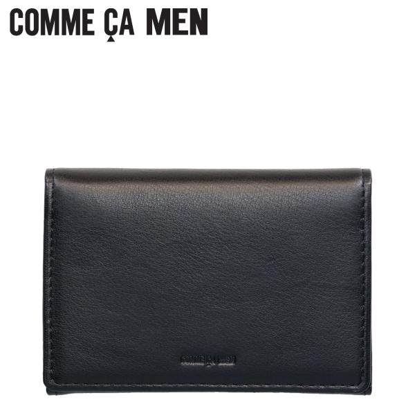 COMME CA MEN コムサメン ビジネス カード ホルダー カードケース 名刺入れ ID 定期...
