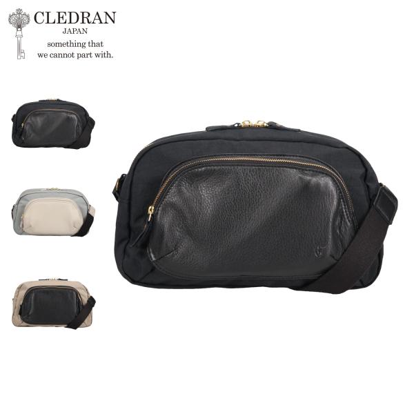 特典付き CLEDRAN クレドラン ショルダーバッグ レディース 斜めがけ 大人 軽量 ナイロン ...