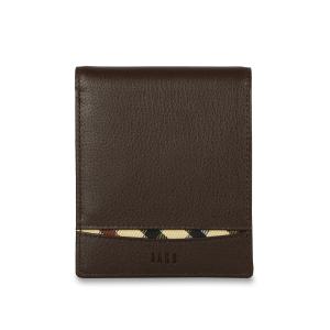 DAKS（ダックス） 二つ折り財布 メンズ WALLET ブラック ブラウン