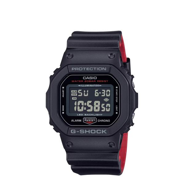 カシオ CASIO G-SHOCK 5600 SERIES 腕時計 DW-5600UHR-1JF ジ...