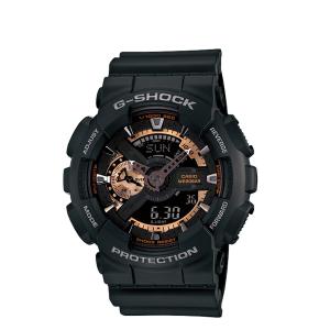 カシオ CASIO G-SHOCK 腕時計 GA-110RG-1AJF 防水 ジーショック Gショック G-ショック メンズ レディース ブラック 黒｜goodslabo