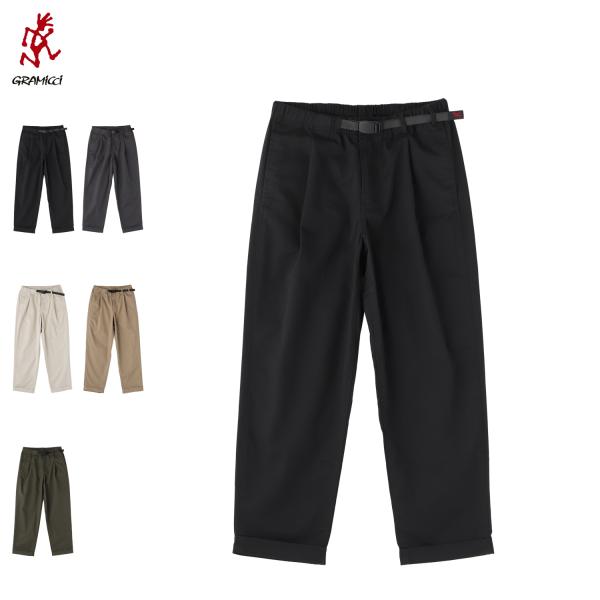 Gramicci グラミチ TCツイルタック パンツ テーパードパンツ メンズ T/C TWILL ...