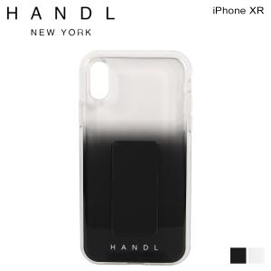 ハンドル ニューヨーク HANDL NEW YORK iPhoneXR ケース スマホ 携帯 アイフォン メンズ レディース PRINTED CASE ブラック ホワイト HD-AP07OM｜goodslabo