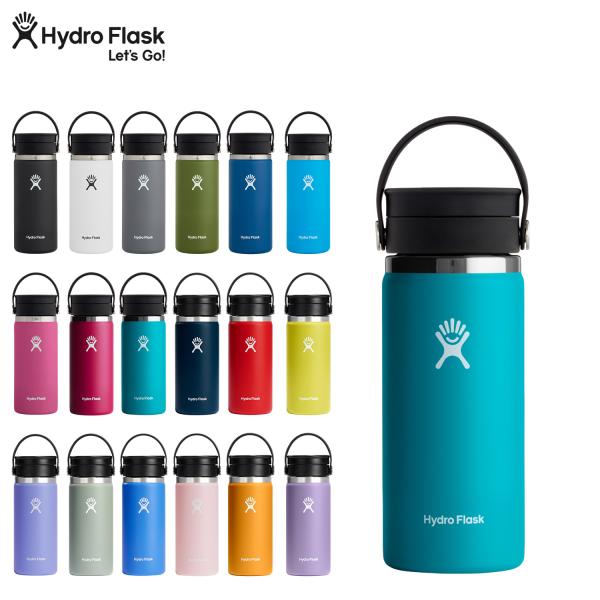 ハイドロフラスク Hydro Flask ステンレスボトル マグボトル 16オンス 水筒 魔法瓶 メ...