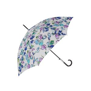 ジルスチュアート JILLSTUART 長傘 雨傘 ジャンプ傘 レディース 60cm 軽量 ブルー ピンク マルチ 1JI11042 母の日｜goodslabo