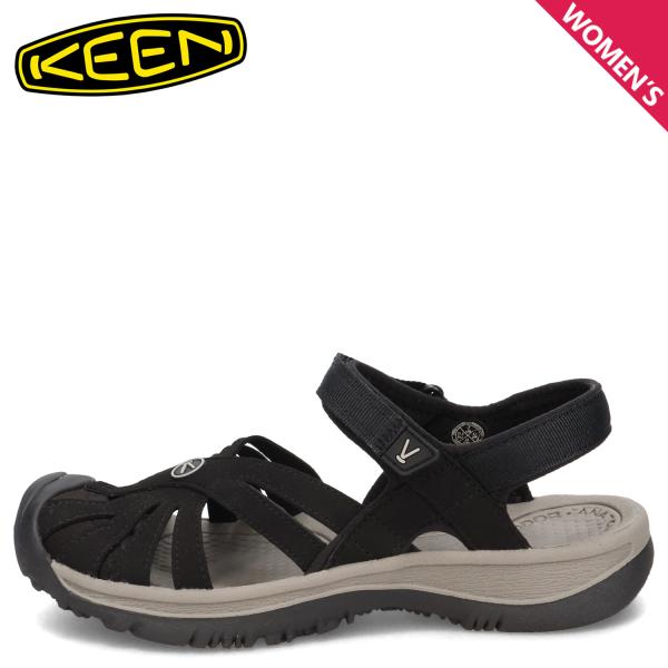 KEEN キーン ストラップサンダル ローズ レディース ROSE SANDAL ブラック 黒 10...