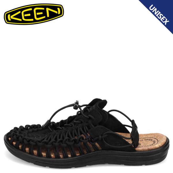 KEEN キーン サンダル スポーツサンダル ユニーク メンズ レディース UNEEK ブラック 黒...