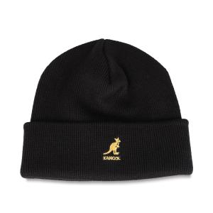 カンゴール KANGOL 帽子 ニット帽 ニットキャップ ビーニー メンズ レディース ACRYLIC CUFF PULL-ON ブラック グレー ブラウン 黒 108-169207｜goodslabo