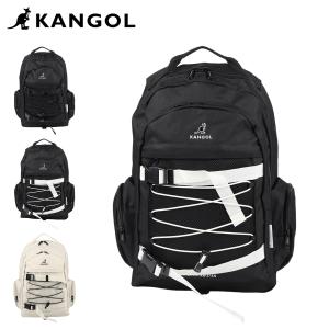 カンゴール KANGOL リュック バッグ バックパック メンズ レディース 18L 大容量 RUCKSACK ブラック 黒 KGSA-BG00263｜goodslabo