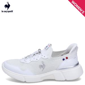 ルコック スポルティフ le coq sportif スニーカー LCS ロワール レディース 軽量 撥水 LCS LOIR ホワイト 白 QL3XJC01WH