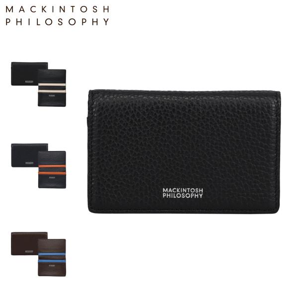 マッキントッシュ フィロソフィー MACKINTOSH PHILOSOPHY 名刺入れ 名入れ メン...
