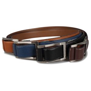 マンシングウェア Munsingwear ベルト レザー メンズ LEATHER BELT ブラック ネイビー ブラウン 黒 MU-006015｜goodslabo