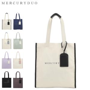 マーキュリーデュオ MERCURYDUO トートバッグ キャンバス レディース CANVAS TOTEBAG MER-90740B｜goodslabo