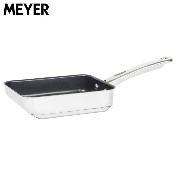 マイヤー MEYER エッグパン 卵焼き器 フライパン スターシェフ4 IH ガス対応 ステンレス ...