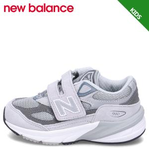 ニューバランス new balance 990 スニーカー キッズ Wワイズ グレー IV990GL6