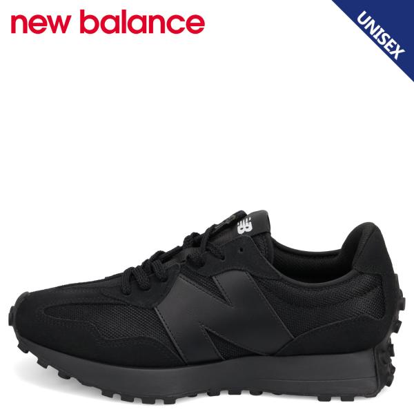 ニューバランス new balance 327 スニーカー メンズ レディース Dワイズ ブラック ...