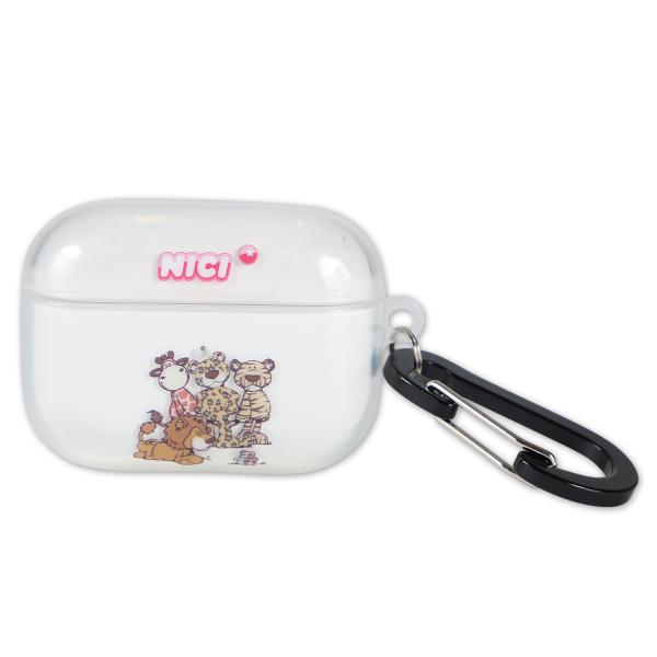 NICI ニキ エアポッズプロ ケース カバー ポーチ AirPods Pro メンズ レディース ...