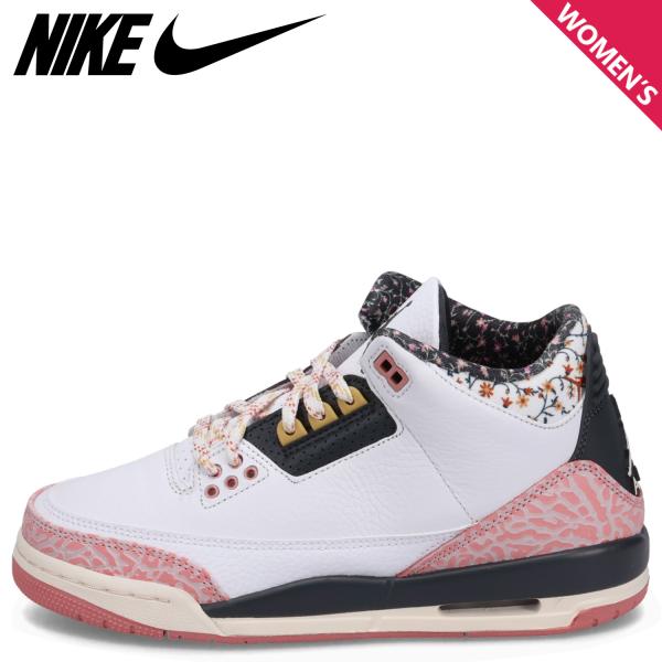 ナイキ NIKE エアジョーダン3 レトロ GS スニーカー レディース AIR JORDAN 3 ...