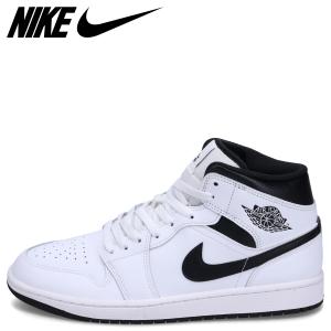 ナイキ NIKE エアジョーダン1 ミッド スニーカー メンズ AIR JORDAN 1 MID ホワイト 白 DQ8426-132｜goodslabo