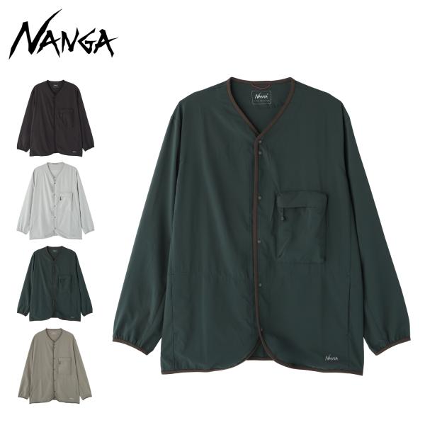 NANGA ナンガ カーディガン トップス メンズ 軽量 UVカット 吸水 速乾 PLC EXCUR...