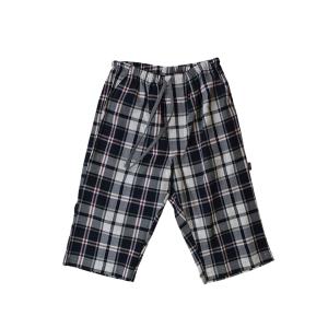 NEWYORKER HOME ニューヨーカーホーム ルームウェア 部屋着 パジャマ ナイトウェア ハーフパンツ メンズ HALF PANTS グレー ネイビー 0655-75｜goodslabo