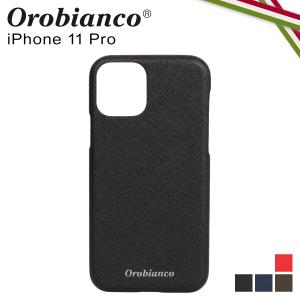 Orobianco オロビアンコ iPhone11 Pro ケース スマホ 携帯 アイフォン メンズ レディース サフィアーノ調 PU LEATHER BACK CASE｜goodslabo