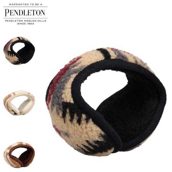 ペンドルトン PENDLETON イヤーマフ イヤーウォーマー 耳当て イヤーマフラー メンズ ボア...