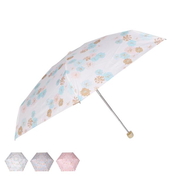 ポールアンドジョー PAUL &amp; JOE 雨傘 折りたたみ傘 レディース 50cm クリザンテーム ...