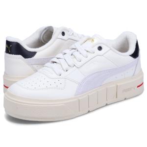 PUMA プーマ スニーカー カリ コート ジェックス セッツ レディース 厚底 CALI COURT JEUX SETS WNS ベージュ 393096-01