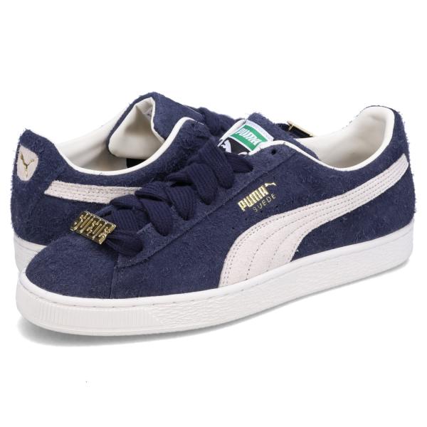 PUMA スウェード ファットレース スニーカー メンズ SUEDE FAT LACE ネイビー 3...