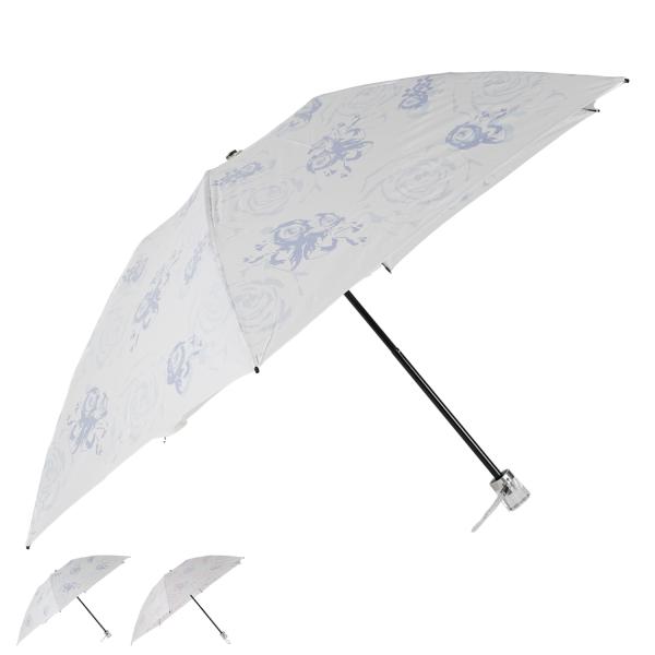 プレミアムホワイト PREMIUM WHITE 日傘 折りたたみ 完全遮光 晴雨兼用 軽量 雨傘 レ...