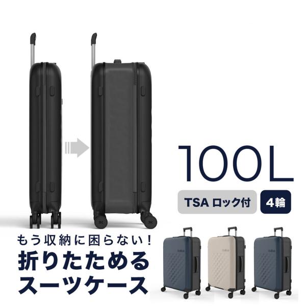 Rollink ローリンク スーツケース キャリーケース フレックス 360° スピナー バッグ メ...