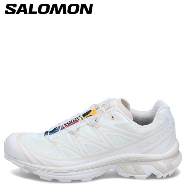 サロモン SALOMON シューズ トレッキングシューズ スニーカー メンズ XT-6 ホワイト 白...