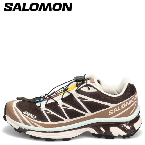サロモン SALOMON スニーカー メンズ XT-6 ブラウン L49306600