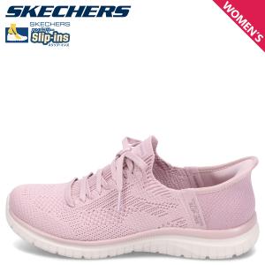 スケッチャーズ SKECHERS スリップインズ バーチュー ディビニティ スニーカー スリッポン レディース SLIP-INS VIRTUE DIVINITY パープル 104421｜goodslabo