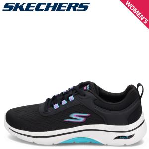 スケッチャーズ SKECHERS ゴーウォーク アーチフィット 2.0 スニーカー レディース GO WALK ARCH FIT 2.0 ブラック 黒 125314