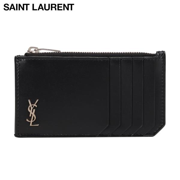 サンローラン SAINT LAURENT カードケース 名刺入れ 定期入れ パスケース メンズ レデ...