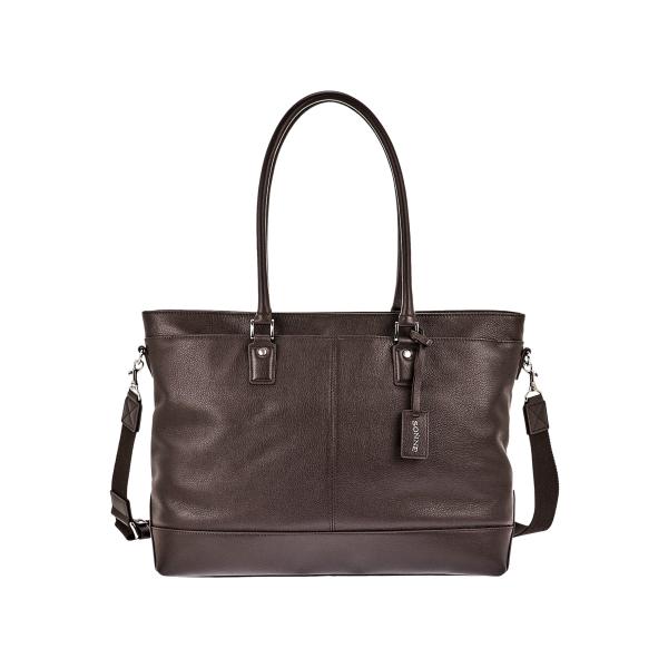 ゾンネ SONNE トートショルダーバッグ メンズ CLAUDIO TOTE BAG ブラック ネイ...