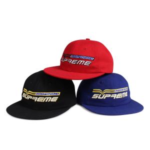 シュプリーム Supreme キャップ 帽子 スナップバック メンズ レディース MOTHERFUCKER 6-PANEL ブラック レッド ブルー 黒｜goodslabo