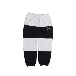 シュプリーム Supreme ナイキ NIKE スウェット パンツ スウェットパンツ ストライプ STRIPE SWEATPANT コラボ ブラック ネイビー ブラウン 黒｜goodslabo