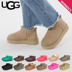 UGG アグ ムートンブーツ クラシック ウルトラ ミニ レディース シープ
