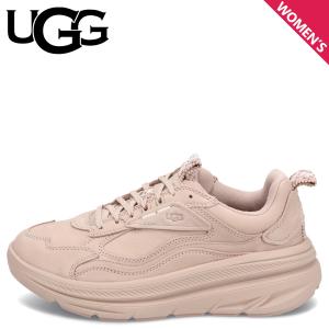 【超美品】UGG　　ハイカットレザースニーカー　23センチ　ホワイト org.jpg
