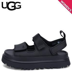 UGG アグ サンダル ストラップサンダル ゴールデングロウ レディース 厚底 GOLDENGLOW ブラック 黒 1152685｜goodslabo