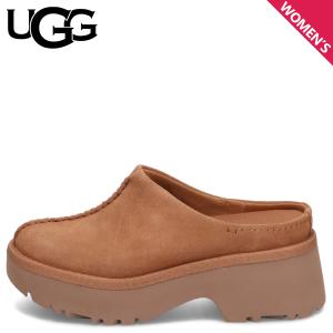 UGG アグ サンダル クロッグサンダル ニュー ハイツ レディース 厚底 NEW HEIGHTS CLOG チェスナット 1152731｜goodslabo