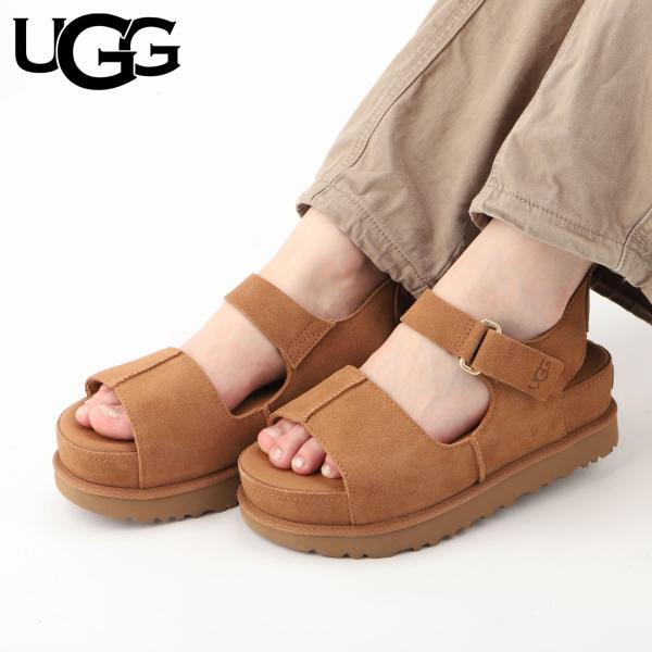 UGG アグ ストラップサンダル ゴールデンスター ハイ レディース 厚底 GOLDENSTAR H...