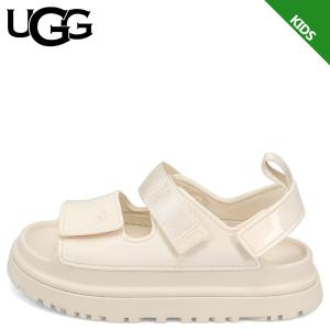 UGG アグ サンダル ストラップサンダル ゴールデングロウグロッシースパークルズ ベビー キッズ K GOLDENGLOW GLOSSY SPARKLES ベージュ 1178750K