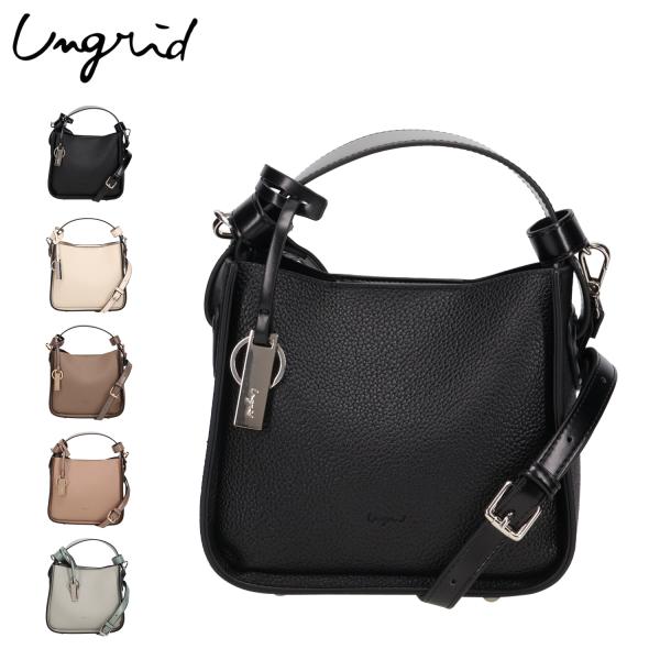アングリッド Ungrid ショルダーバッグ レディース 斜めがけ 大人 軽量 上品 軽量ソフトシュ...