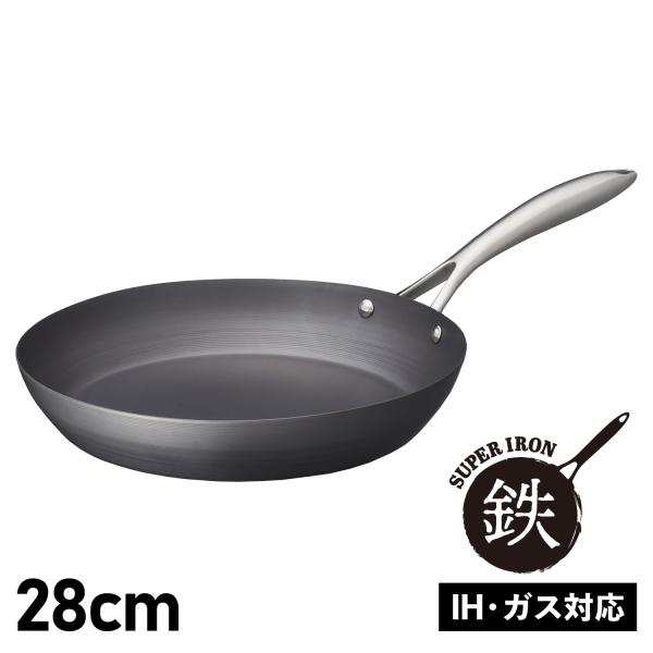 ビタクラフト Vita Craft スーパー鉄 フライパン 28cm IH ガス対応 FRY PAN...